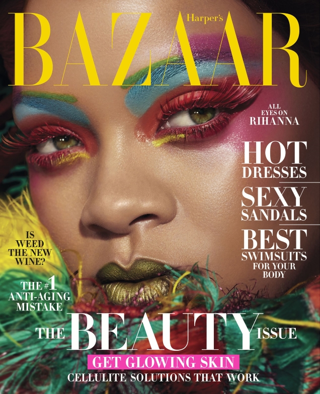 US Harper’s Bazaar May 2019 : Rihanna by Dennis Leupold
