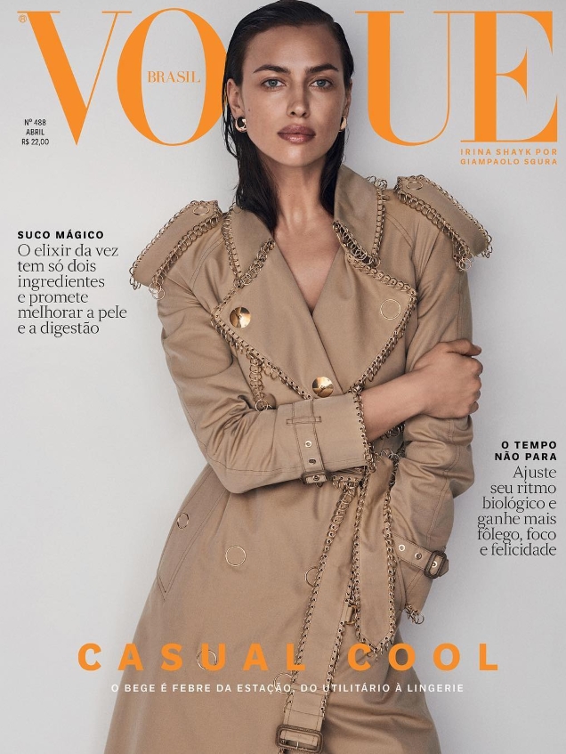 Irina Shayk Vogue Brazil April 2019 - theFashionSpot