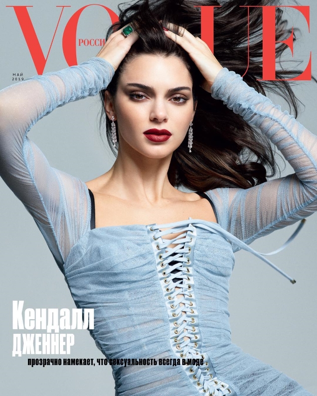 Vogue Russia May 2019 : Kendall Jenner by Luigi & Iango