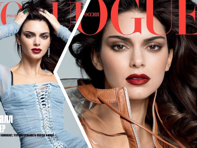 Kendall Jenner Vogue Russia May 2019 - theFashionSpot