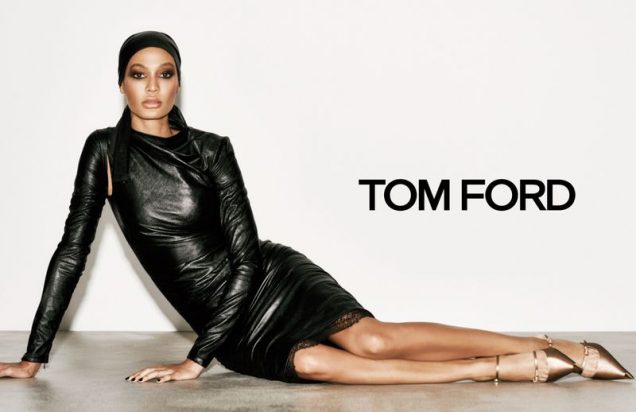 Joan Smalls for Tom Ford Spring 2019.