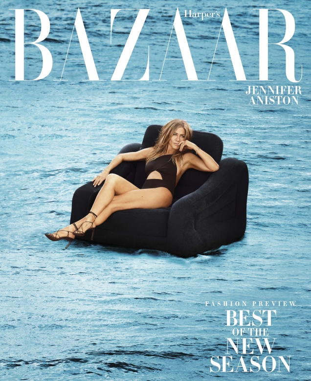 US Harper’s Bazaar June/July 2019 : Jennifer Aniston by Alexi Lubomirski