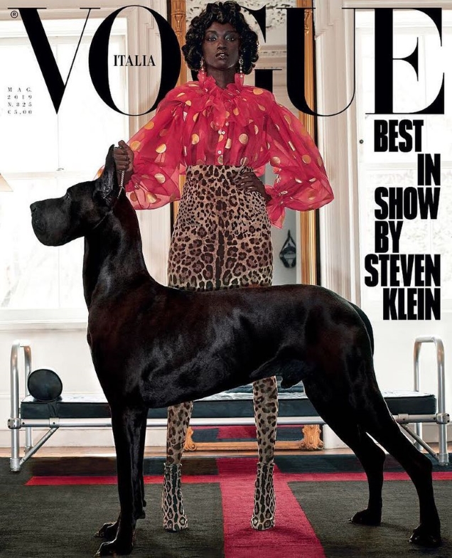 Vogue Italia May 2019 : Anok Yai by Steven Klein