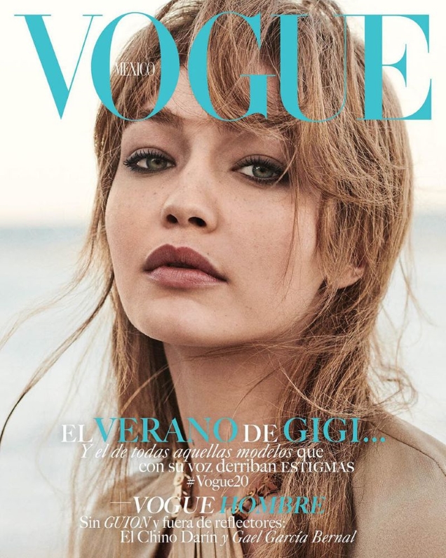 Vogue Mexico June 2019 : Gigi Hadid by Giampaolo Sgura
