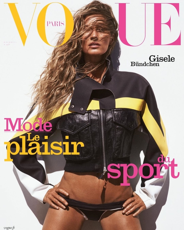 Vogue Paris June/July 2019 : Gisele Bündchen by Mikael Jansson