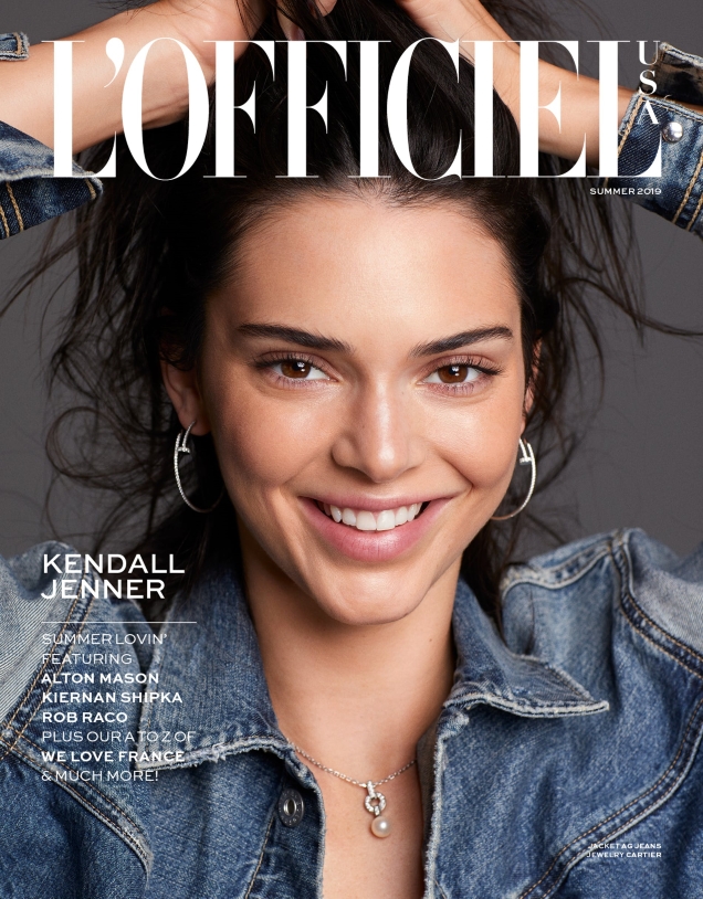 US L’Officiel Summer 2019 : Kendall Jenner by Russell James