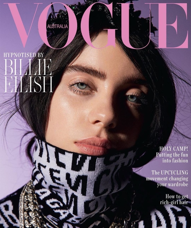 Vogue Australia July 2019 : Billie Eilish by Jesse Lizotte