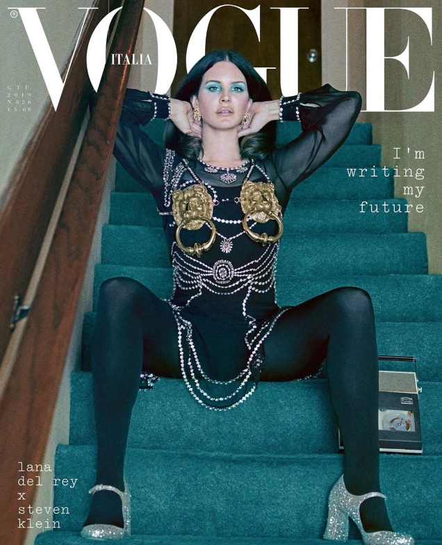 Lana Del Rey Vogue Italia June 2019 - theFashionSpot