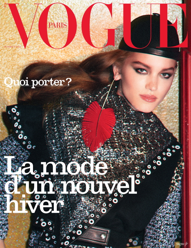 Vogue Paris October 2019 : Laurijn Bijnen by David Sims