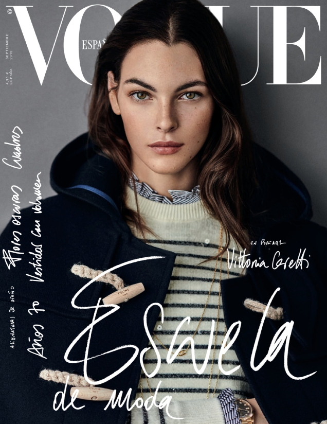Vogue España September 2019 : Vittoria Ceretti by Giampaolo Sgura
