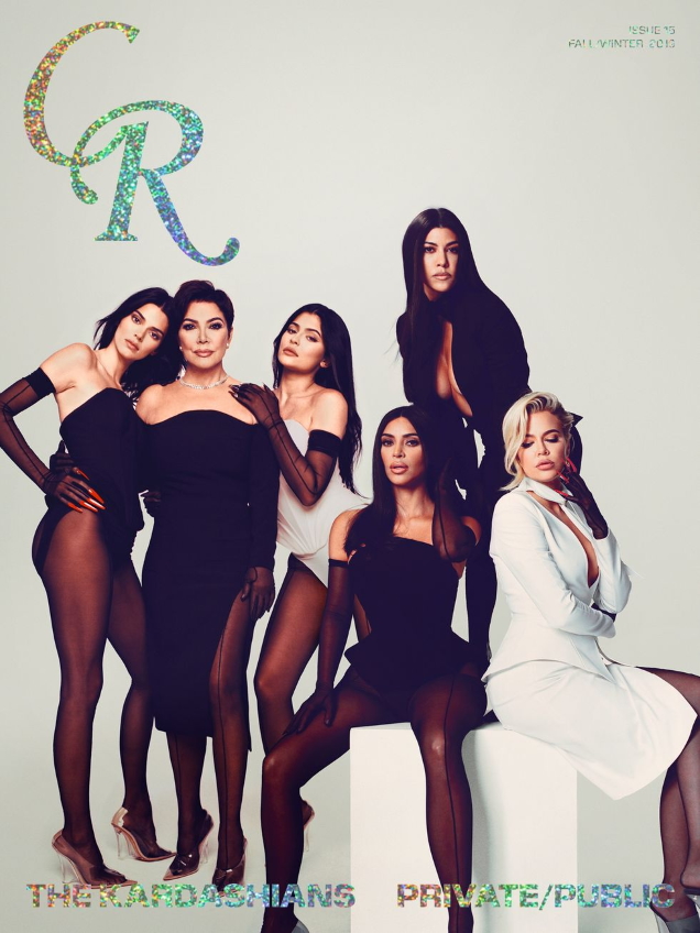 CR Fashion Book #15 F/W 2019 : The Kardashians by Heji Shin