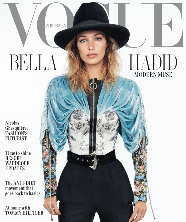 Vogue Australia November 2019 : Bella Hadid by Daniel Jackson
