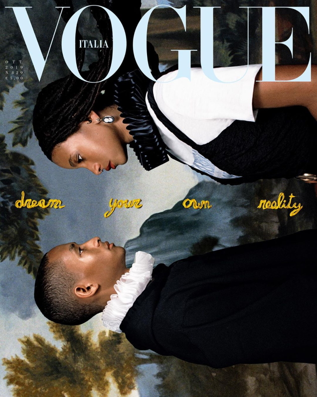 Vogue Italia October 2019 : Jaden & Willow Smith by Hugo Comte