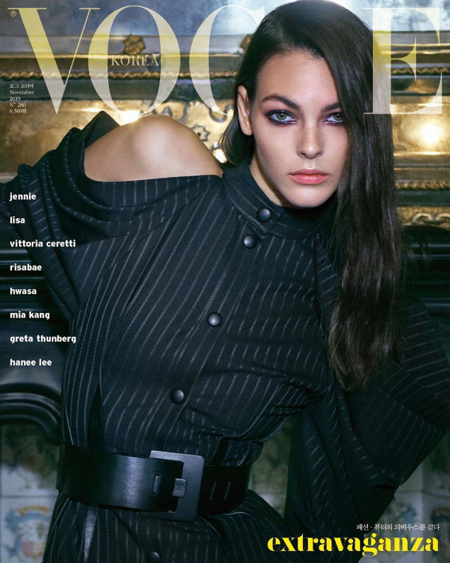 Vogue Korea November 2019 : Vittoria Ceretti by Hyea W. Kang