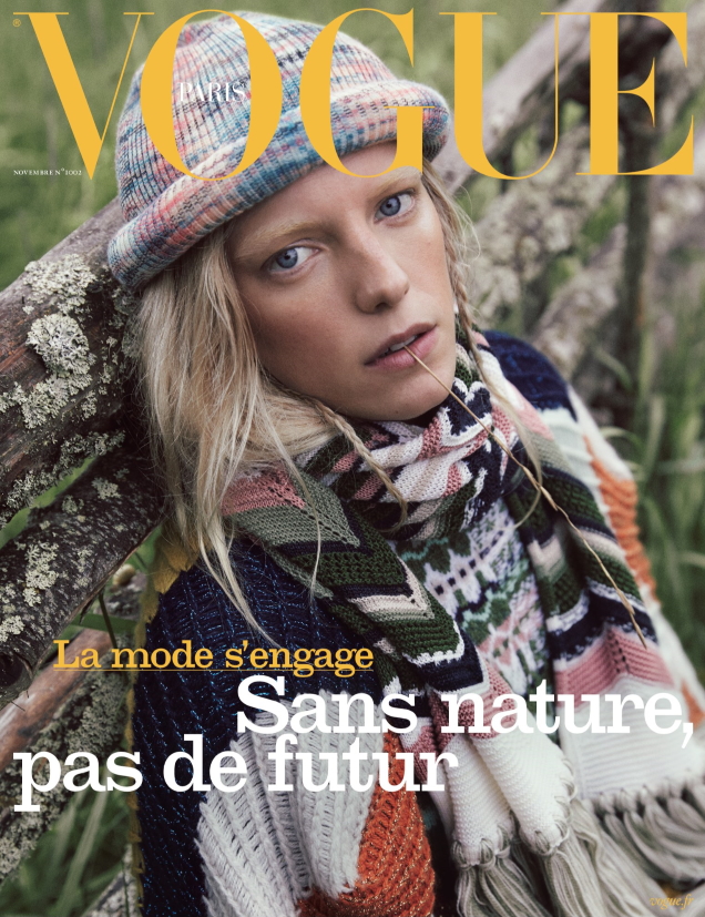 Vogue Paris November 2019 : Erika Linder by Mikael Jansson