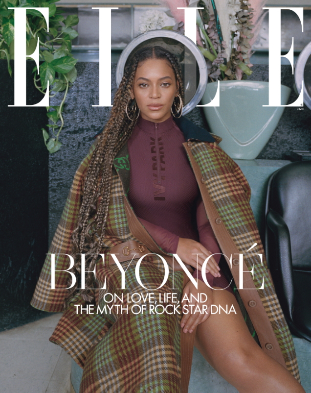 US Elle January 2020 : Beyoncé by Melina Matsoukas