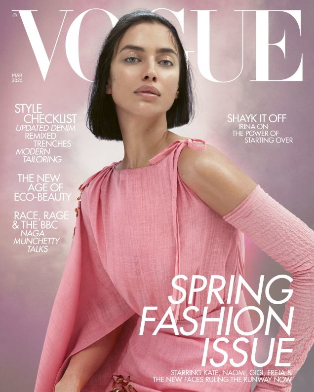UK Vogue March 2020 : Irina Shayk by Mert Alas & Marcus Piggott