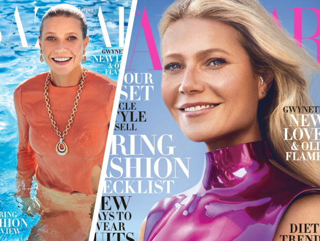 Gwyneth Paltrow Us Harper S Bazaar February Thefashionspot