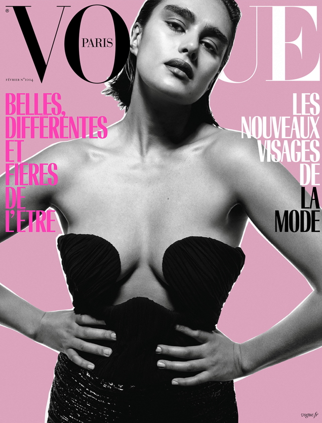 Vogue Paris February 2020 : Jill Kortleve by Inez van Lamsweerde & Vinoodh Matadin