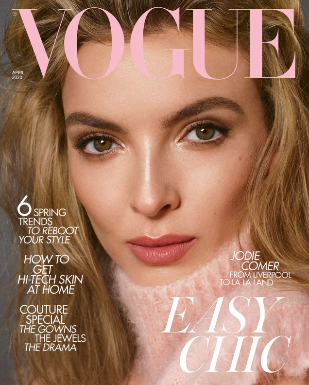 UK Vogue April 2020 : Jodie Comer by Steven Meisel