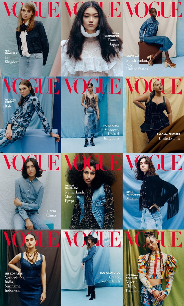 US Vogue April 2020 : The 'Beauty Without Borders' Issue by Tyler Mitchell