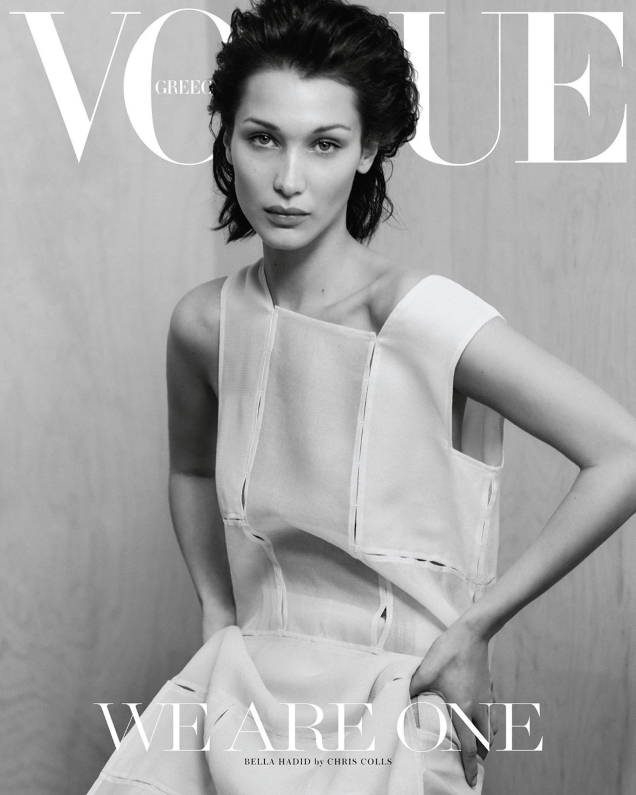Vogue Greece April 2020 : Bella Hadid by Chris Colls