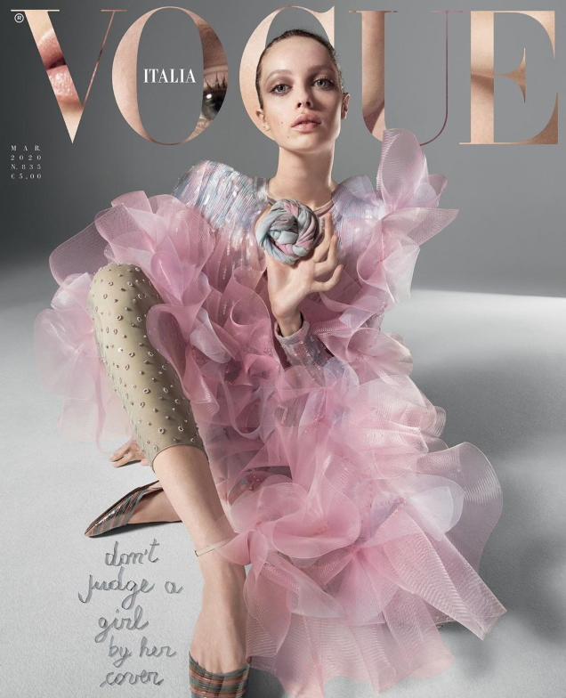 Vogue Italia March 2020 by Mert Alas & Marcus Piggott