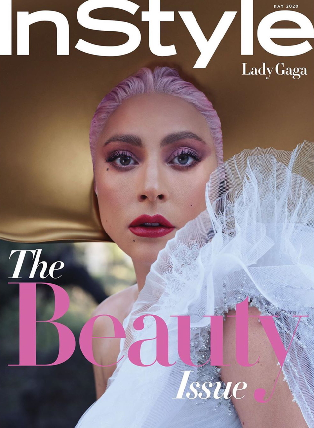 US InStyle May 2020 : Lady Gaga by Nathaniel Goldberg