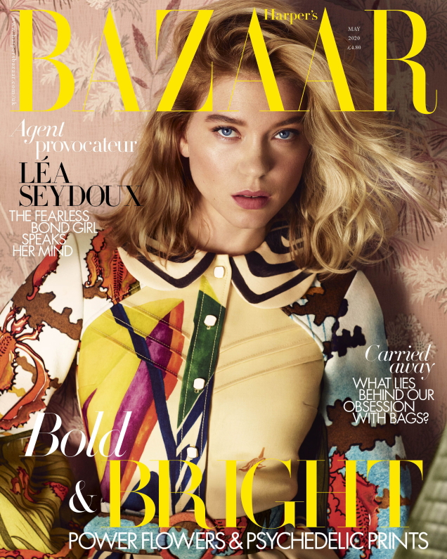 UK Harper’s Bazaar May 2020 : Léa Seydoux by Alexi Lubomirski