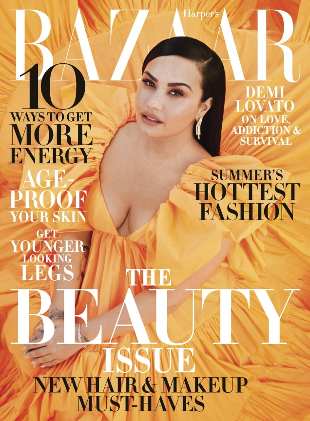 US Harper’s Bazaar May 2020 : Demi Lovato by Alexi Lubomirski