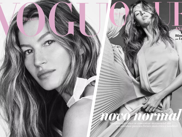 Gisele Bündchen Vogue Brazil May 2020 - theFashionSpot