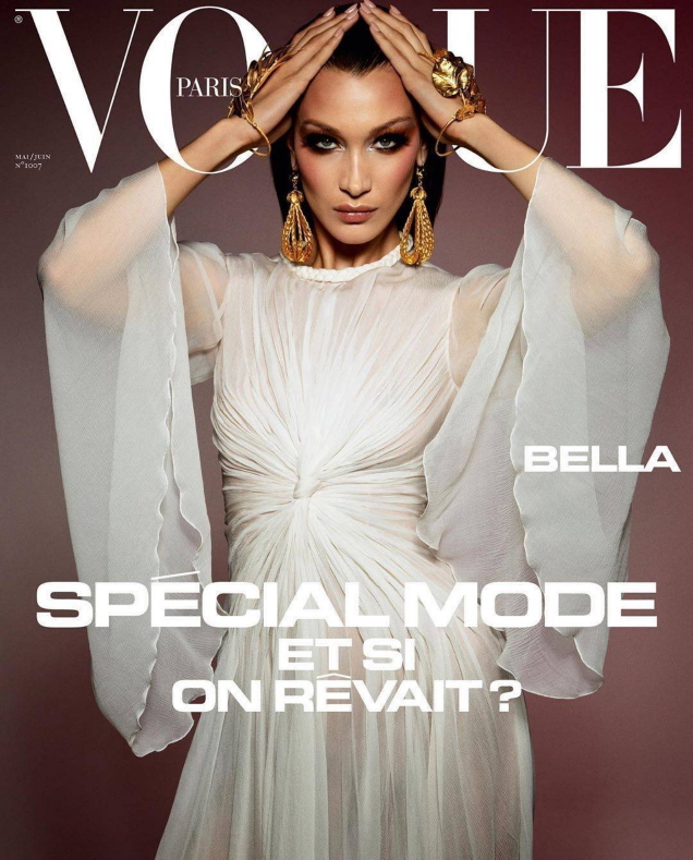 Vogue Paris May/June 2020 : Bella & Gigi Hadid by Inez van Lamsweerde & Vinoodh Matadin