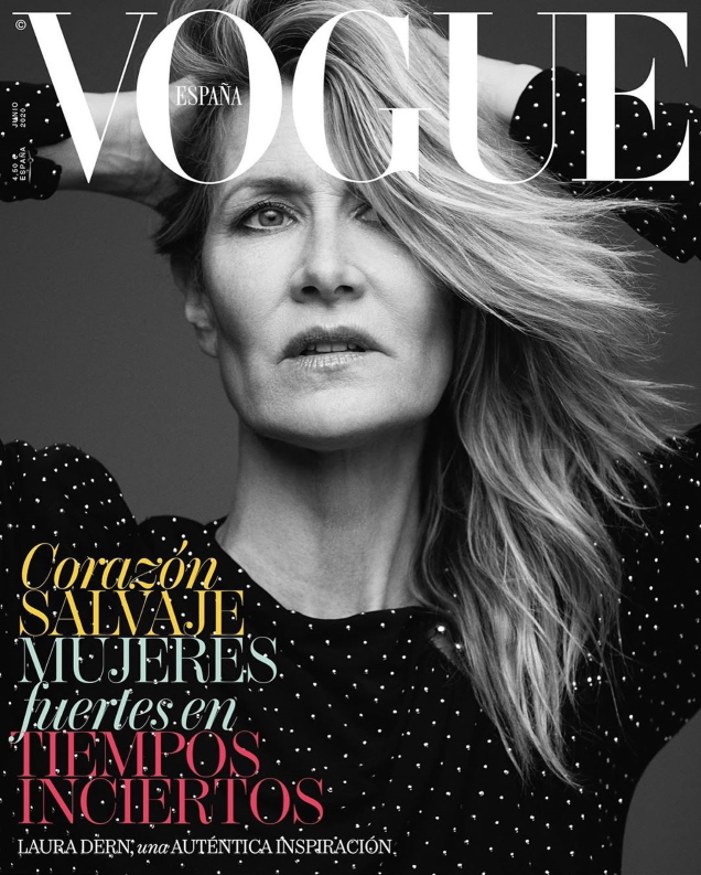 Vogue España June 2020 : Laura Dern by Alexi Lubomirski