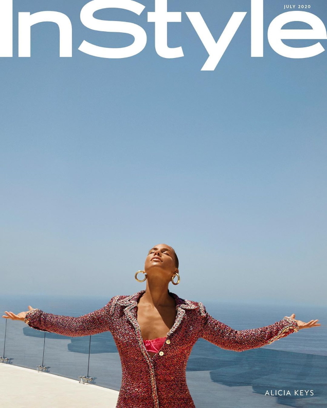 US InStyle July 2020 : Alicia Keys by Egypt & Genesis