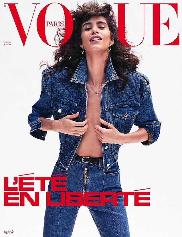 Vogue Paris July 2020 Mica Argañaraz Natasja Madsen - theFashionSpot