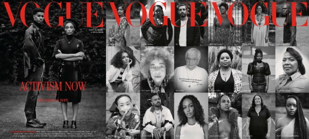 UK Vogue September 2020 : The Faces of Hope