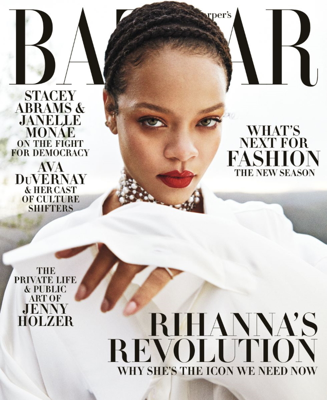 US Harper’s Bazaar September 2020 : Rihanna by Gray Sorrenti