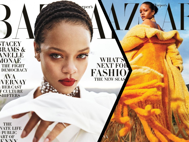 Rihanna US Harper's Bazaar September 2020 - theFashionSpot