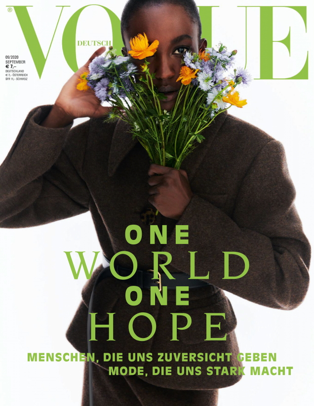 Vogue Germany September 2020 : Nicole Atieno by Stefan Heinrichs
