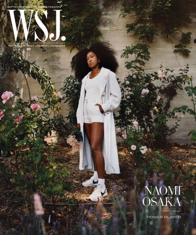 WSJ. Magazine September 2020 : Naomi Osaka by Micaiah Carter