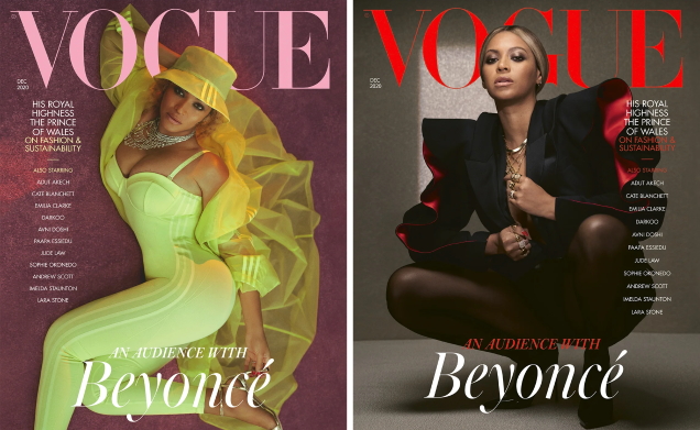 UK Vogue December 2020 : Beyoncé by Kennedi Carter