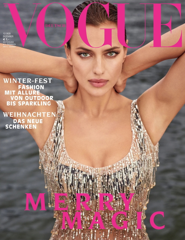 Vogue Germany December 2020 : Irina Shayk by Luigi & Iango