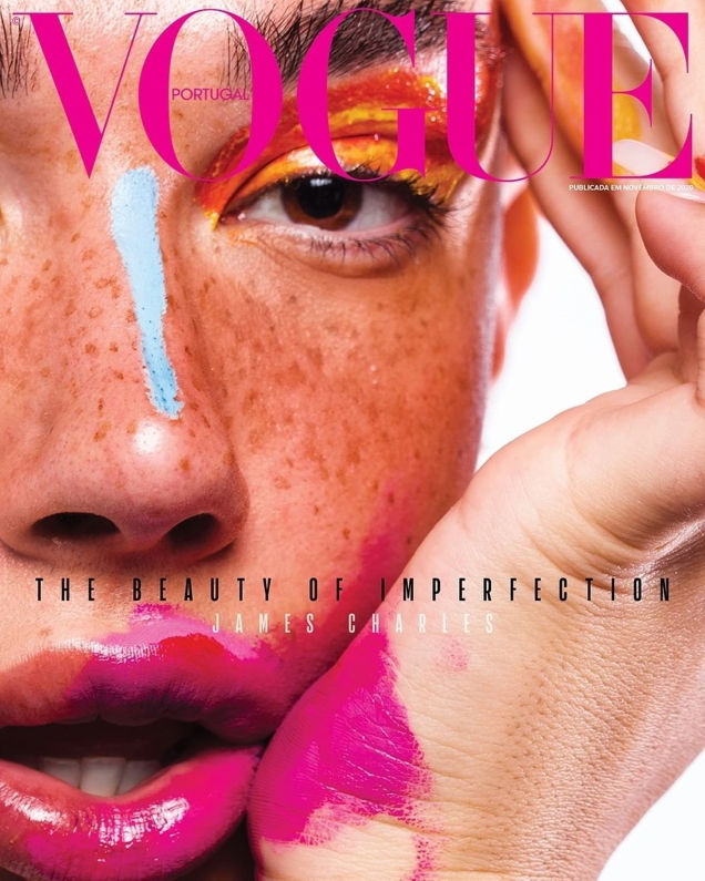 James Charles Vogue Portugal November 2020 - theFashionSpot