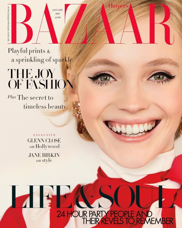 UK Harper’s Bazaar January 2021 : Lucan Gillespie by Agata Pospieszynska