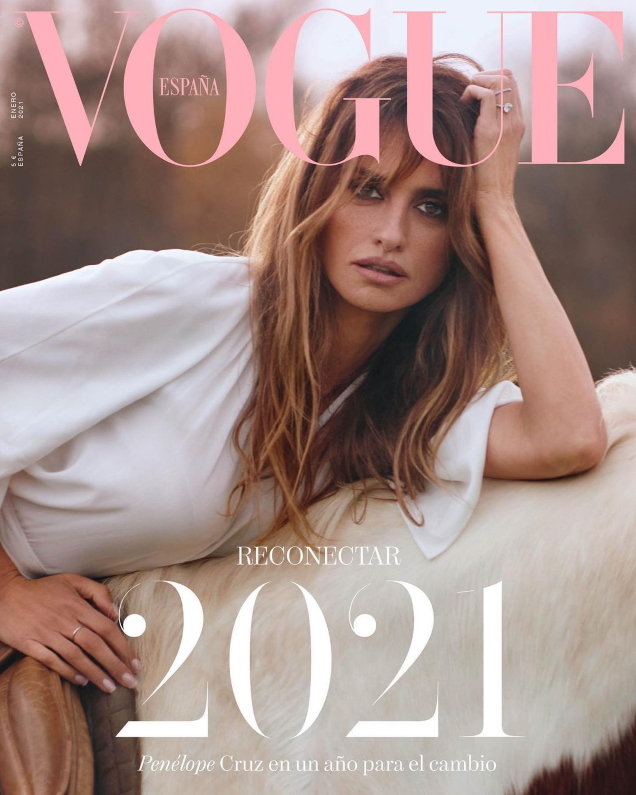 Vogue España January 2021 : Penélope Cruz by Nico Bustos