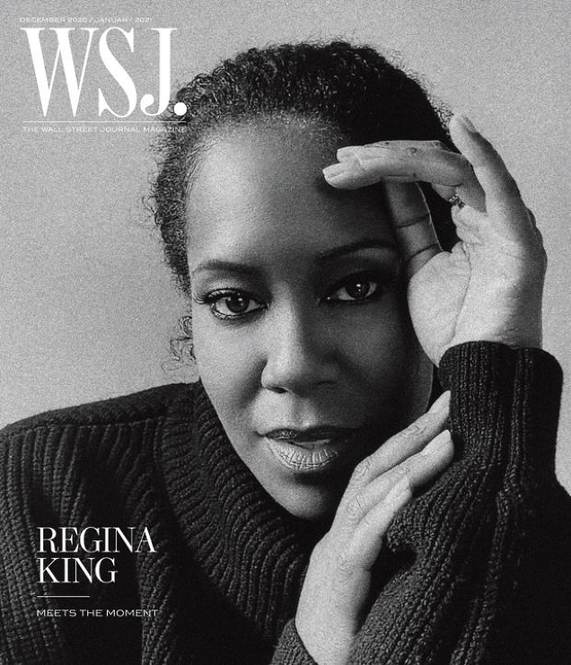 WSJ. Magazine December 2020/January 2021 : Regina King by Alexandra Leese