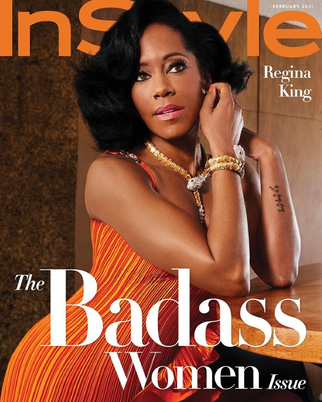 US InStyle February 2021 : Regina King by Christian Cody