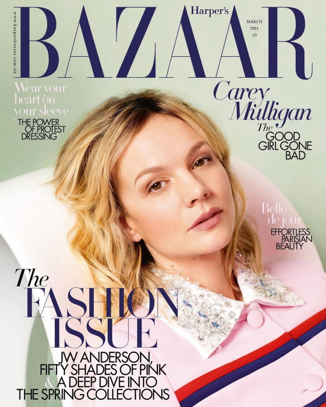 UK Harper’s Bazaar March 2021 : Carey Mulligan by Quentin Jones
