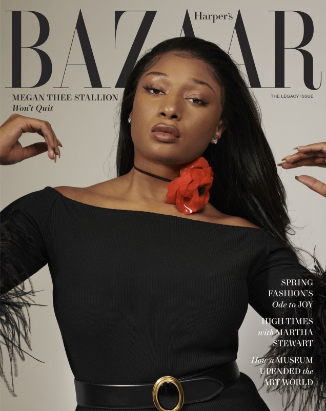 US Harper's Bazaar March 2021 : Megan Thee Stallion by Collier Schorr