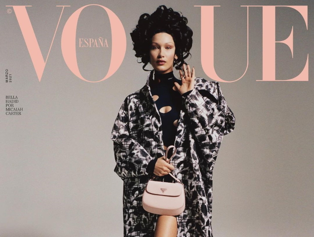 Bella Hadid Vogue Spain March 2021 - theFashionSpot